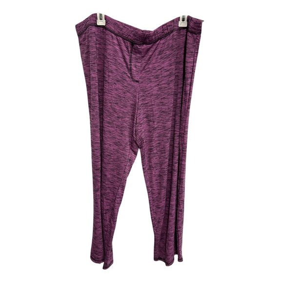 George NWT Womens Radiant Orchid Heathered Lounge Pants Sz 2X - Picture 1 of 11